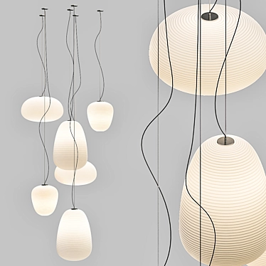 Rituals Multi-Light Pendant: Modern Illumination 3D model image 1 