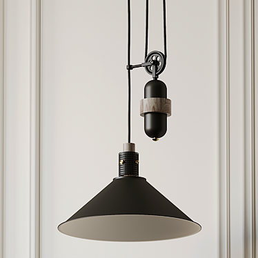 Tucson Pendant: Sleek and Stylish 3D model image 1 