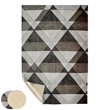 RH Rugs: Stylish and Versatile Floor Coverings 3D model image 1 