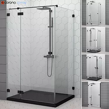 Shower Enclosures and Doors Radaway | Essenza Black

Sleek and Stylish Shower Solutions 3D model image 1 