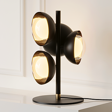Elegant Muse Table Lamp 3D model image 1 