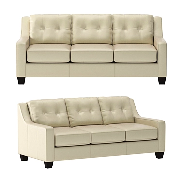 Elegant Belinda Sofa: Luxury Redefined 3D model image 1 