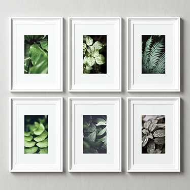 Versatile Picture Frames Set 3D model image 1 