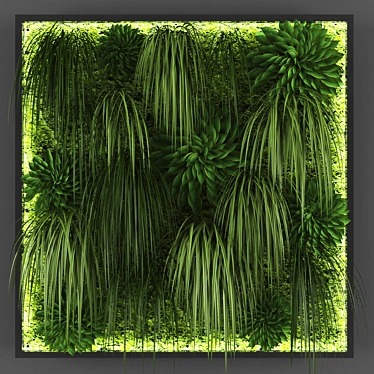 Green Oasis Vertical Garden Kit 3D model image 1 