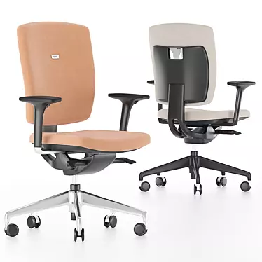 Sleek Sprint Office Chair SP640HA 3D model image 1 