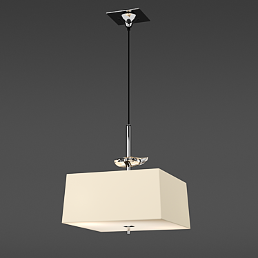 Akira Chandelier: Elegant and Energy-Efficient 3D model image 1 