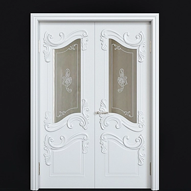 Elegant Dariano Versal Doors 3D model image 1 