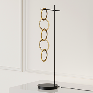 Circus Floor Light: Elegant Illumination by RESIDENT 3D model image 1 