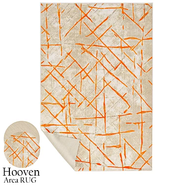 Hooven Contemporary Area Rug 3D model image 1 