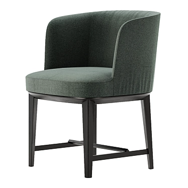 Elegant Elsa Chair - 570x550x750mm 3D model image 1 
