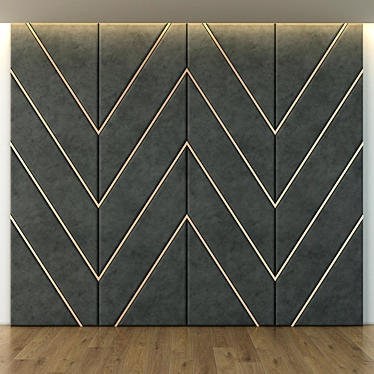 Elegant Accent for Walls 3D model image 1 