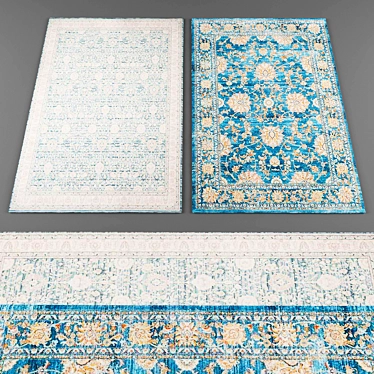 Froy Rugs: Stylish Collection 3D model image 1 