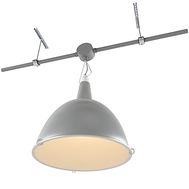 Title suggestion: Industrial Pendant Lighting 3D model image 1 