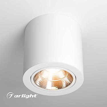 Cylinder LED Downlight: SP-FOCUS-R140 3D model image 1 