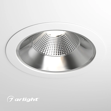 EcoLite LED Downlight - Professional Lighting Solution 3D model image 1 