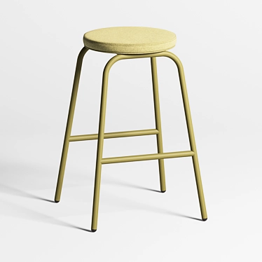 Delo Design TPU Bar Stool 3D model image 1 