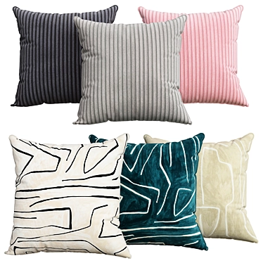 Cozy Dreams: Pillows 30 for Perfect Decor 3D model image 1 