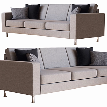 Indivi Sofa: Modern Elegance by BoConcept 3D model image 1 