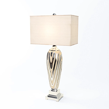 Allegheny Ceramic Table Lamp 3D model image 1 