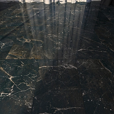 Marble Floor Collection: Carelia Black 3D model image 1 