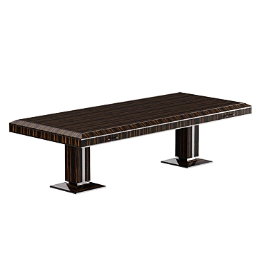 Luxurious Pollaro Large Desk by Sander Sinot 3D model image 1 