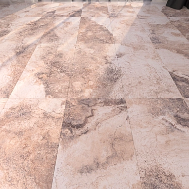 Bizantino Rustic Marble Floor Set 3D model image 1 