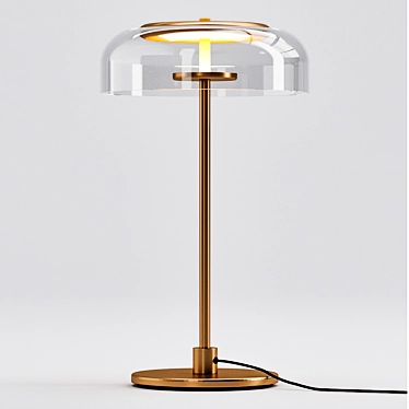 Arctic Table Lamp: Elegant Illumination 3D model image 1 