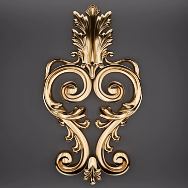 3D Trim Ornament Collection 3D model image 1 