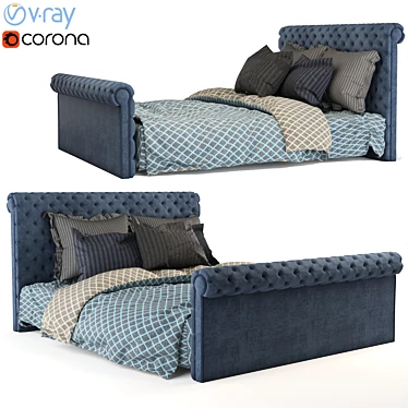 Bed Bokara Grey