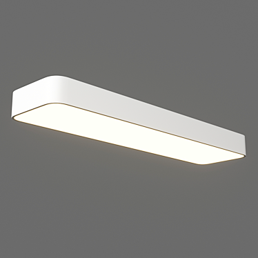 CUMBUCO Ceiling Light: Modern Metal LED Fixture 3D model image 1 