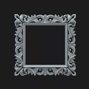 [Translated description: Carved Decorative Frame, Suitable for CNC and Visualization]

Carved Frame for CNC & Visualization 3D model image 1 