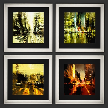 Exquisite Set: Jeremy Mann's Paintings 3D model image 1 