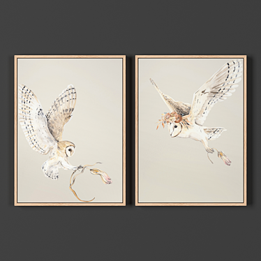 Frame Collection: 2 Frames, 460x340mm 3D model image 1 