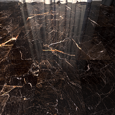 Java Brown Marble Floor Set 3D model image 1 