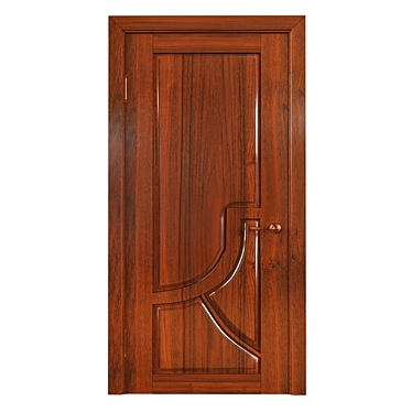 Neo Classic Door: Vintage Elegance 3D model image 1 