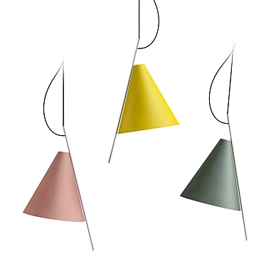 Creative Pendant Light: Modern Elegance 3D model image 1 