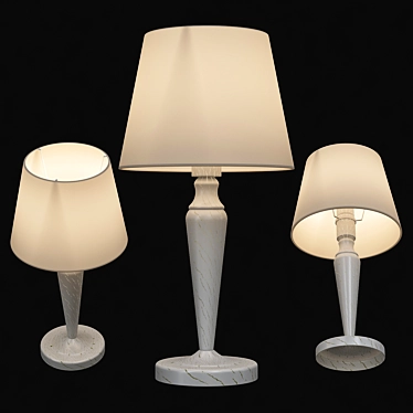 Elegant ORLEAN A9311LT-1WG PendantLight 3D model image 1 