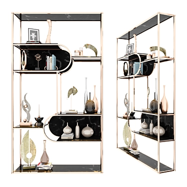 Versatile Shelving Unit - 48 Inches 3D model image 1 