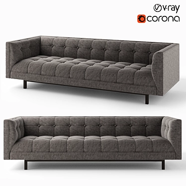 Restoration Hardware Madison Sofa 3D model image 1 