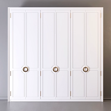 47" Cabinet Storage Solution 3D model image 1 