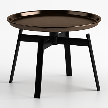 Sleek Husk Coffee Table: B&B Italia 3D model image 1 
