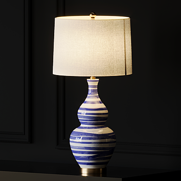 Pecoraro 31" Table Lamp 3D model image 1 