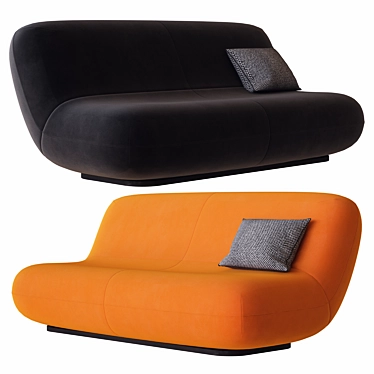 Modern Chelsea Sofa: BoConcept 3D model image 1 