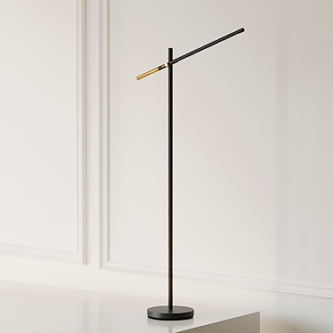 Modern LUMO Floor Lamp 3D model image 1 