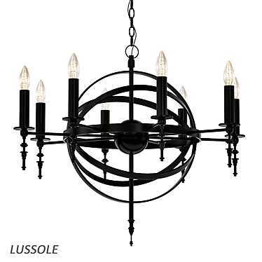 Lussoli LED Pendant Light 3D model image 1 