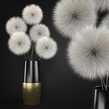 Dandelion Dreams Vase 3D model image 1 