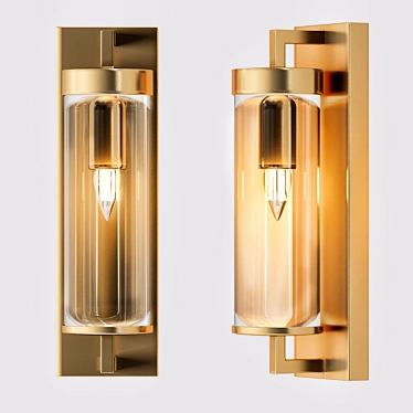 LIAISON Outdoor Sconce by Kelly Wearstler 3D model image 1 