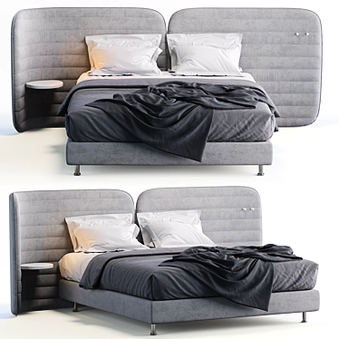 Schramm CALM 1 Luxury Bed 3D model image 1 