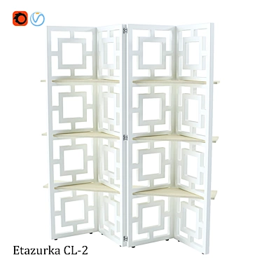 Title: Etazurka CL-2: Stylish Polish Furniture 3D model image 1 