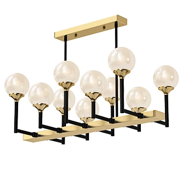 Loft-Concept Ball Valley Chandelier 3D model image 1 